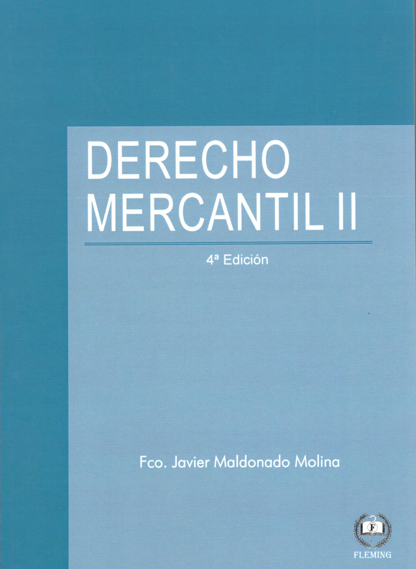 DERECHO MERCANTIL II